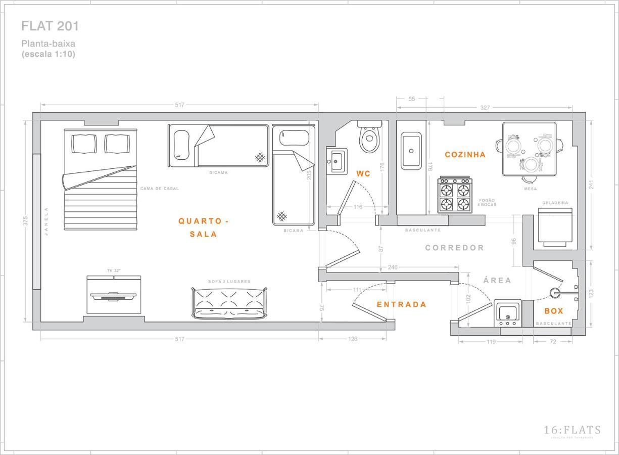 Flat 201 Daire Petrópolis Dış mekan fotoğraf